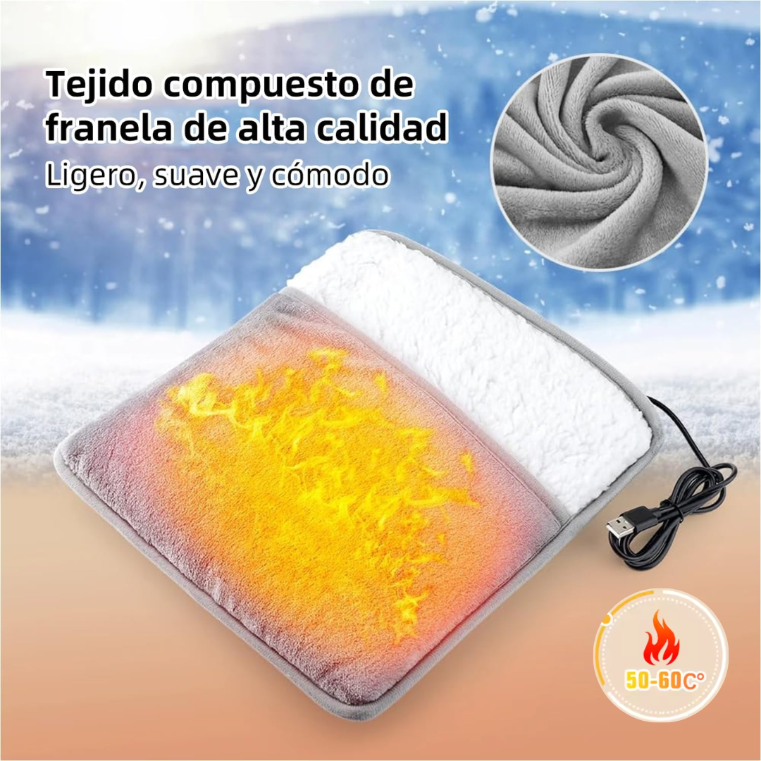 Almohadilla Térmica para Pies con Calefacción USB