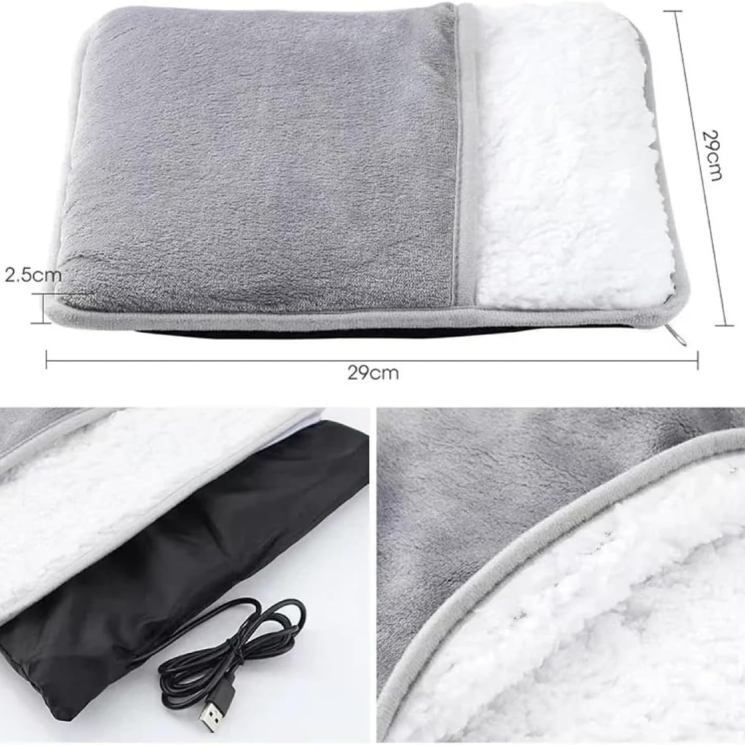 Almohadilla Térmica para Pies con Calefacción USB